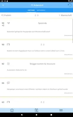FCBubendorf.Android android App screenshot 0