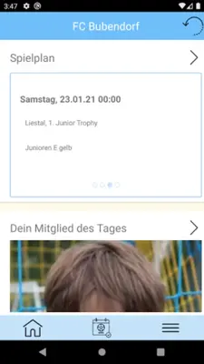 FCBubendorf.Android android App screenshot 11